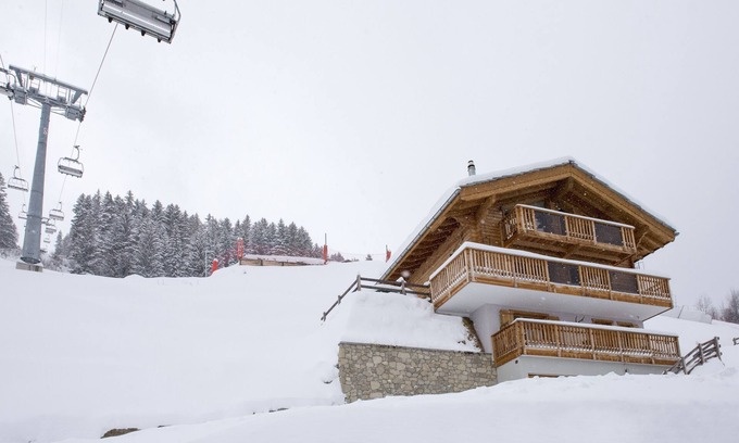 Heremence Ski Chalet | Luxurious Contemporary Ski In Ski Out, 4 Valleys Chalet with Breathtaking Views