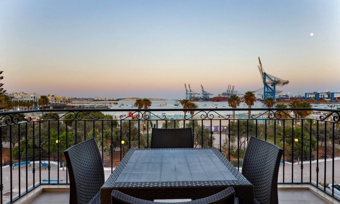 Birzebbuga Apartment | Luxurious Duplex Seafront Apt w Amazing Sea Views