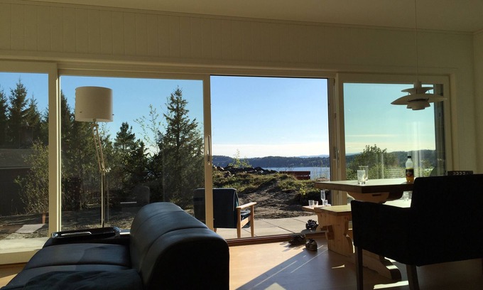 Hole Municipality House | Luxurious, light-flooded vacation home near Oslo