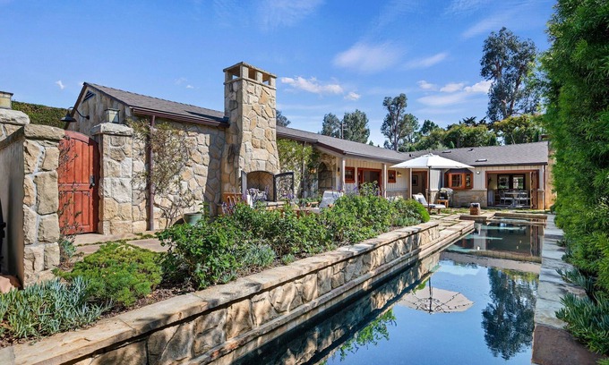Montecito House | Luxurious Montecito Home With Pool and Mountain Views!