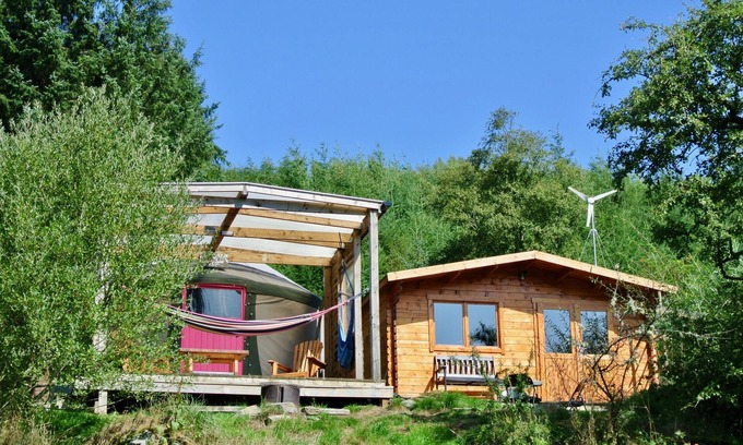Corwen Villa | Luxurious yurts on off-grid eco retreat centre in stunning mountain location