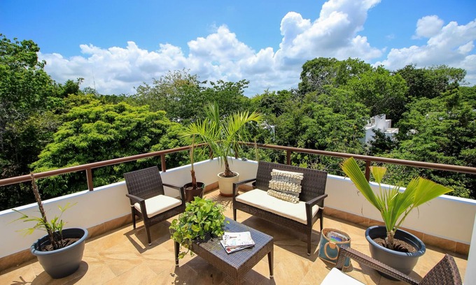 Cancun Resort | Luxury 2BR Penthouse in Tulum's Bahia Principe: Serenity for 5 Guests
