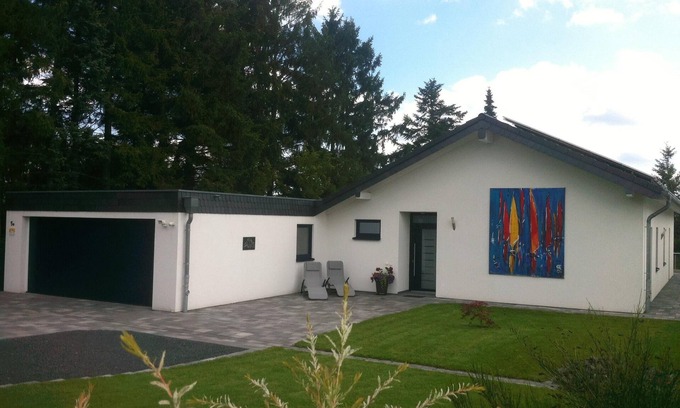 Nideggen House | Luxury 5-star holiday home overlooking Rursee and the Eifel National Park