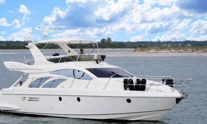 Wilmington Boat Rental | Luxury 50ft. Yacht Day Charter rental out of Downtown Wilmington, NC