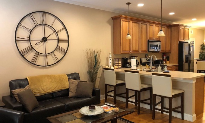 Seaside Heights House | Luxury beach townhome with ocean/beach view from private rooftop deck.