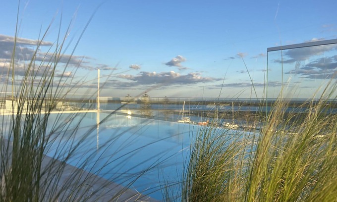 Olhao Apartment | Luxury Classic Style, Modern Amenities. On the Marina. Rooftop pools,
