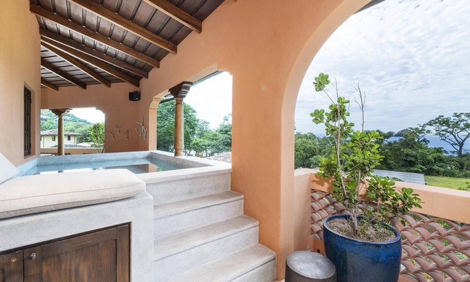Las Catalinas Condo | Luxury condo with a dipping pool on balcony, with ocean view - At Las Catalinas