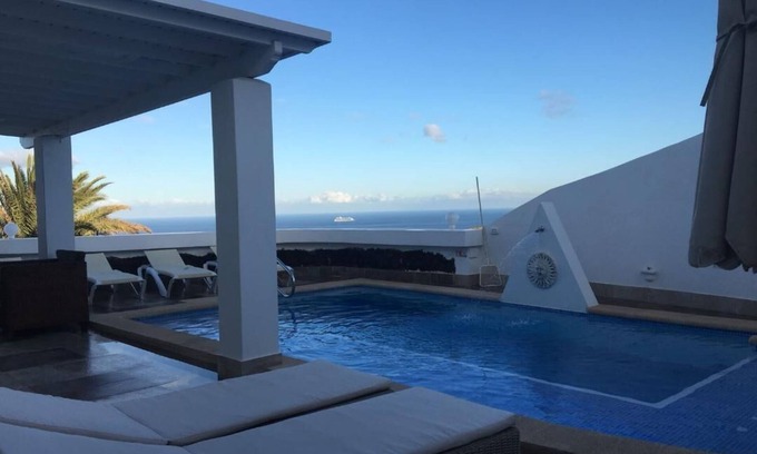 Tias Villa | Luxury detached villa: private heated pool, WIFI , A.C. & ocean view