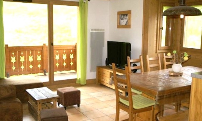 Prapoutel Apartment | Luxury Duplex 4 Rooms at the Foot of the Slopes with Spa Access and Parking