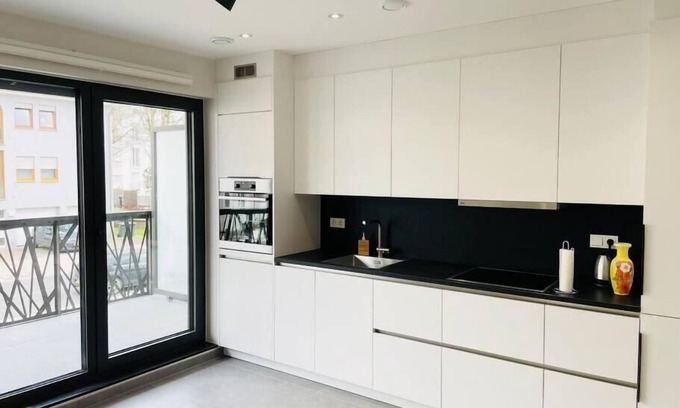 Beggen Apartment | Luxury New Flat with Terrace & Parking
