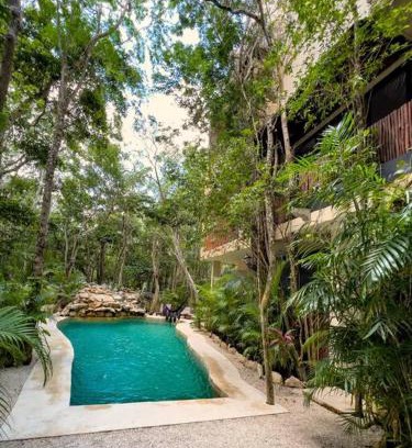 Chemuyil Apartment | Luxury paradise penthouse with private pool