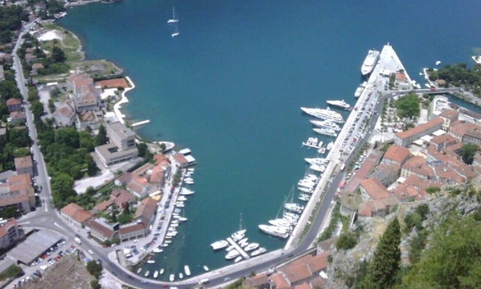 Prcanj Apartment | Luxury penthouse apartment, sea views, shared pool, aircon, nr Kotor