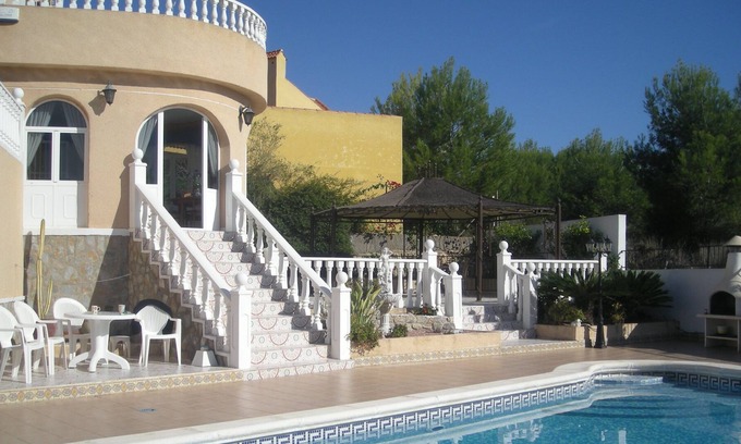 Castillo de Montemar Villa | Luxury Secluded Villa, Castillo de Montemar, Private 12m Pool, Sleeps 6.