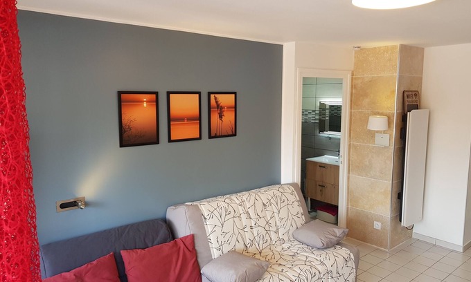 Le Puy-en-Velay Apartment | Luxury studio with terrace 2 steps from the city center.