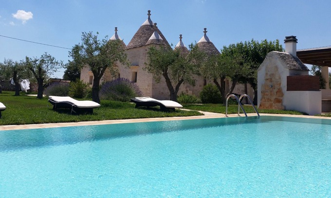 Martina Franca Villa | Luxury Villa "Trulli Terrarossa" in Apulian style with Pool