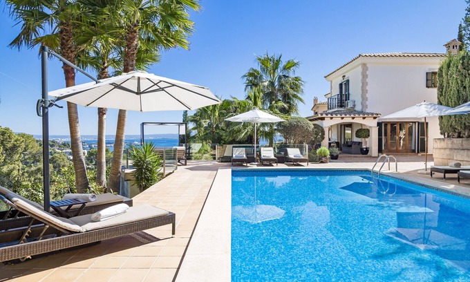 Portals Nous Villa | Luxury villa with fantastic sea views for the highest demands near Palma