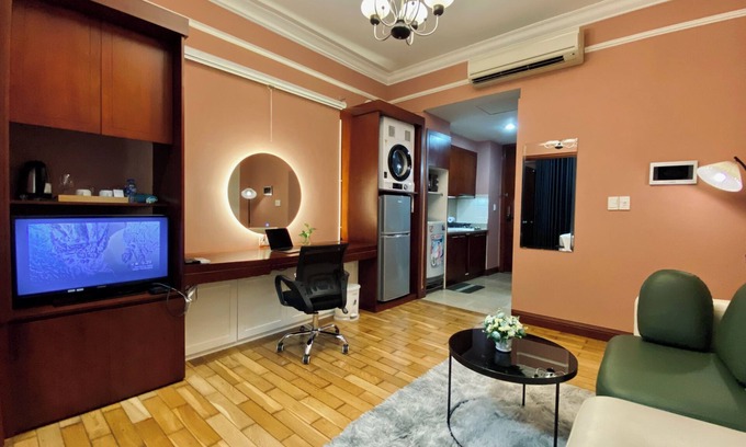 Hang Xanh Apartment | M Apt- Charming Suite Studio- Fully Furnished & Projector.