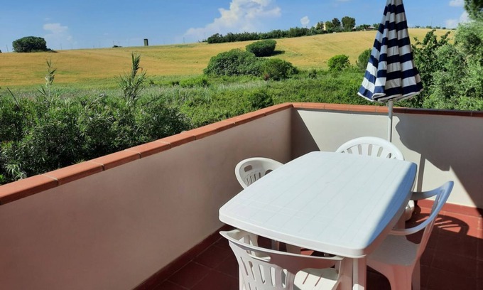 Marcelli Apartment | M195 - Marcelli, three-room apartment with terrace 200m from the sea