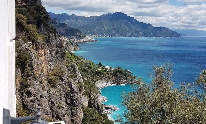 Conca dei Marini Apartment | MAGIC SEA VIEW -Free Parking and Free WiFi