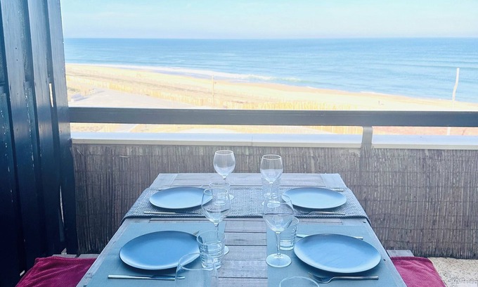 Lacanau-Ocean Apartment | Magnificent 60m² apartment - 6 people with ocean view terrace South Beach