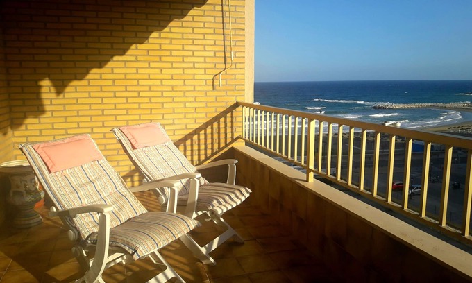 Fuengirola Apartment | Magnificent apartment on the beach of Los Boliches .FUENGIROLA.