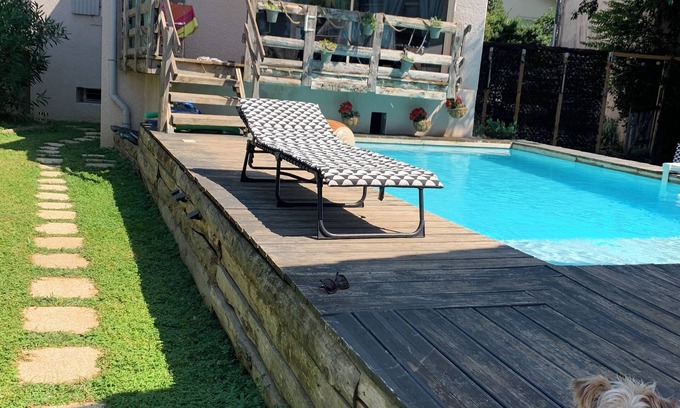 Bourg-les-Valence House | Magnifique maison au calme 140 m2 entre Drome & Ardèche piscine & parking privé