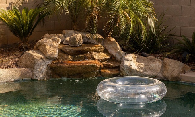 Surprise Farms House | Main Floor King Room plus 4 Bedroom Upstairs w/Game Room & Heated Pool