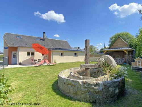 La Ferte-en-Ouche House | Maison Authentique avec Jardin Clos, Proche Ferme et Chevaux, Tout Inclus, Animaux Acceptés - FR-1-497-214