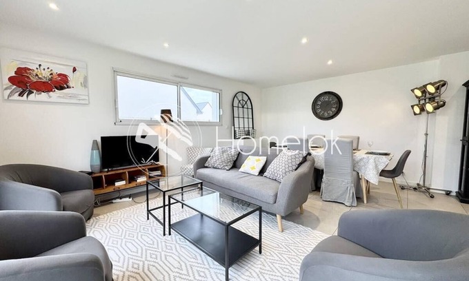 Kervignac House | Maison contemporaine tout confort -5min des plages