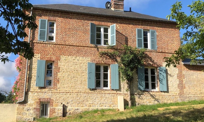 Saint-Ouen-le-Pin Cottage | Maison de campagne-Cottage-Ensuite with Bath