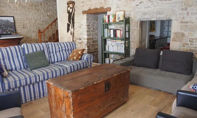 Le Gue-de-Velluire House | Maison de village spacieuse et confortable