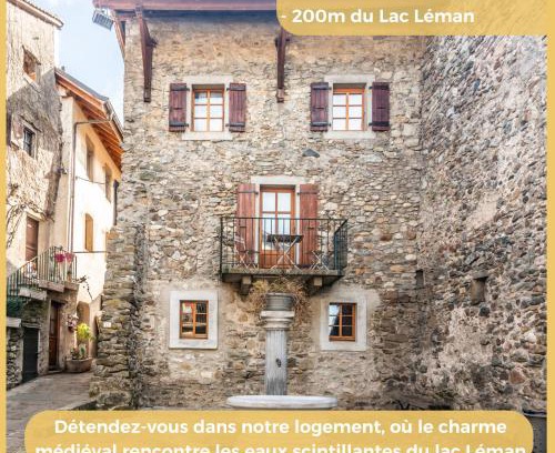 Yvoire Apartment | Maison en Duplex I Yvoire I Lac Léman I Médiévale