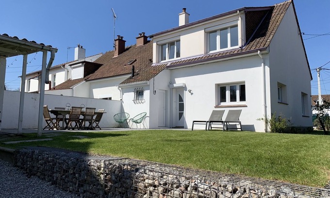 Le Touquet-Paris-Plage House | Maison Lumineuse Avec Jardin & Parking Clos
