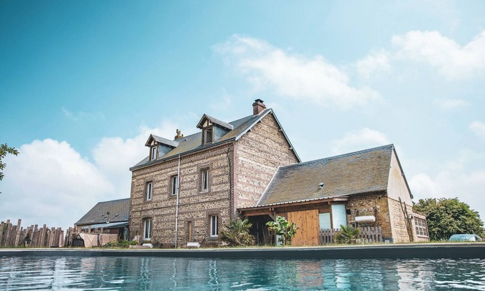 Octeville-sur-Mer House | Maison POMME de PAILLE/Ecolodge ENTRE MER & CAMPAGNE/LH HONFLEUR ETRETAT