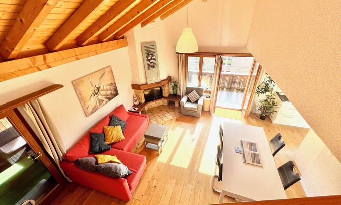Hofstetten bei Brienz Apartment | MAISONETTE 4.5 rooms, near Ballenberg, ski areas, playground, BeO ApartmentsAG