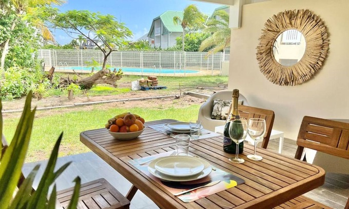 Orient Bay Condo | Maracuja 5, Orient Bay village, pool, walkable beach at 100m