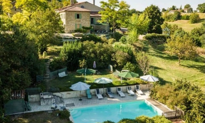 Algans House | Mas Tarnais de caractère avec piscine, 12 pers.