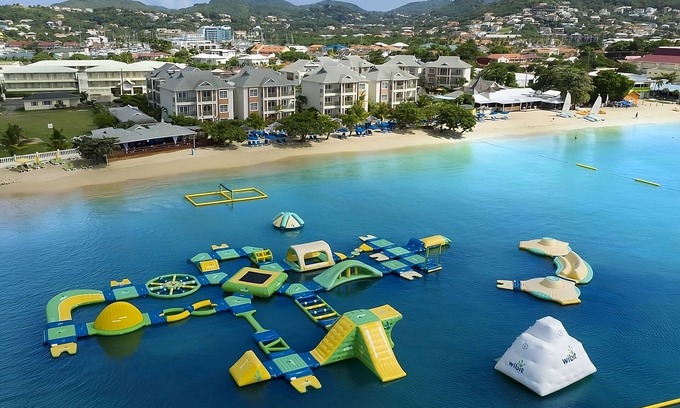 Rodney Bay Hotel | Maximum Comfort! 2 Spacious Units w/Free Parking, Outdoor Swimming Pool!