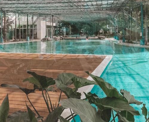 Pasig Apartment | Mayas Home in Pasig Aesthetic and Cozy with Pool access and Netflix