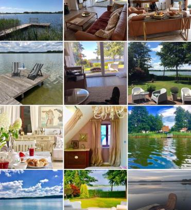 Pasym Villa | Mazurska Villa Deluxe w Pasymiu z prywatnym pomostem na jezioro Kalwa i łodzią na wyłączność Najwyższe Premium w Osada Zamkowa