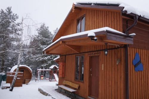 Woszczele House | Mazury w Pigułce- domek z sauną i balią, Woszczele