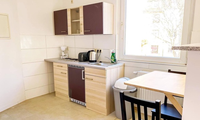 Magdeburg Apartment | Md02 Apartment in Magdeburg, 36qm, 1 Wohn- /schlafzimmer, Max. 2 Personen