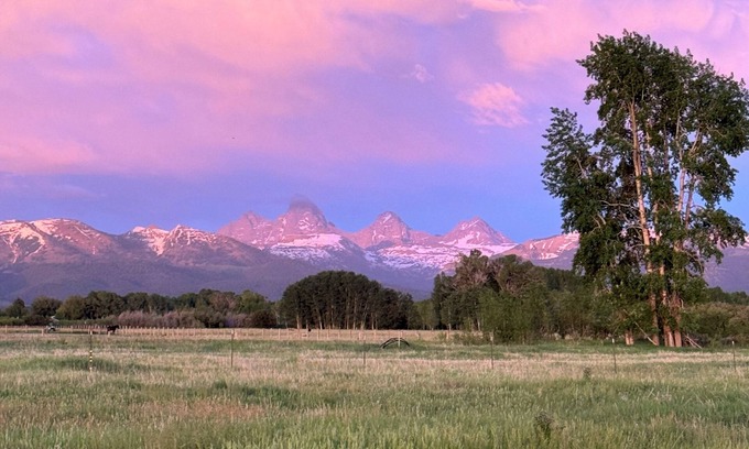 Tetonia RV Rental | Meadow View Tent Glamping