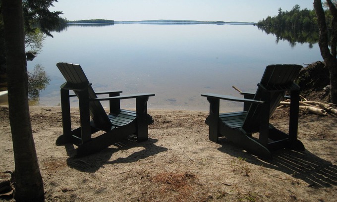 Baileyville House | Meddybemps Lake House with. Sandy Beach Cool Summer Temps, highs in the 70s.