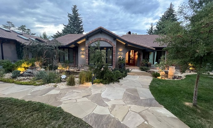 Boulder House | Mediterranean Style Oasis In N Boulder Open Space