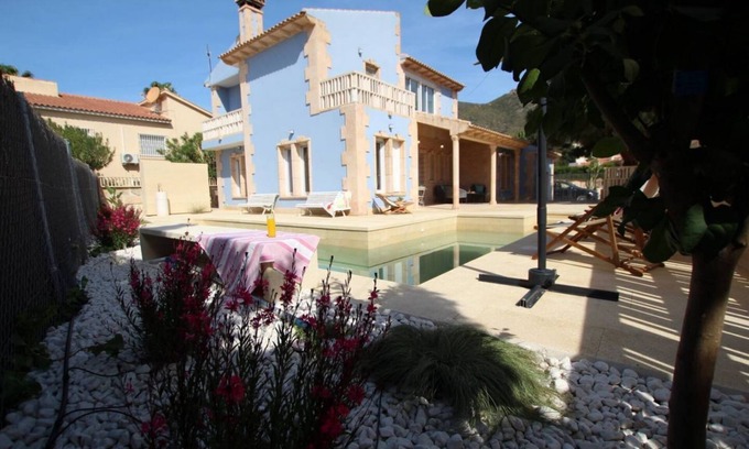 Bolnuevo House | Mediterranean Villa Bolnuevo with Private Pool