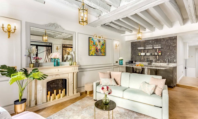 Les Halles Apartment | Merveil - Luxury Suite - Louvre - Rambuteau