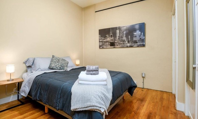 Bangor Apartment | Metropolitan Chic: Stylish Retreat | Skyline Views