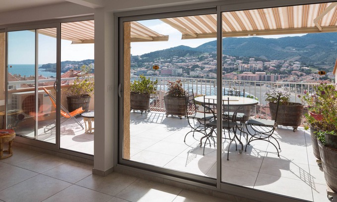 Banyuls-sur-Mer Apartment | MEUBLE TOURISME 3* - TERRACE - EXCEPTIONAL PANORAMIC VIEW