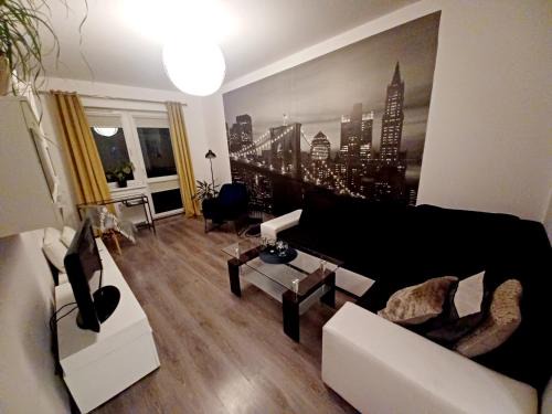 Olsztyn Apartment | Między miastem a naturą Niebieski Zakątek